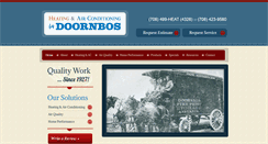 Desktop Screenshot of doornbos.com